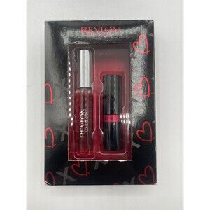 Revlon Super Lustrous Lipstick 0.15 oz & Revlon Love Is On Toilette 0.25 fl oz.